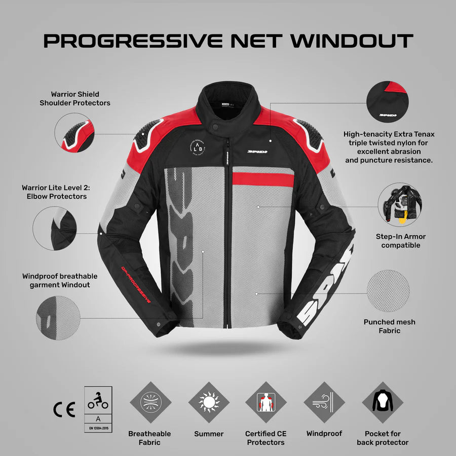 SPIDI PROGRESSIVE NET WINDOUT