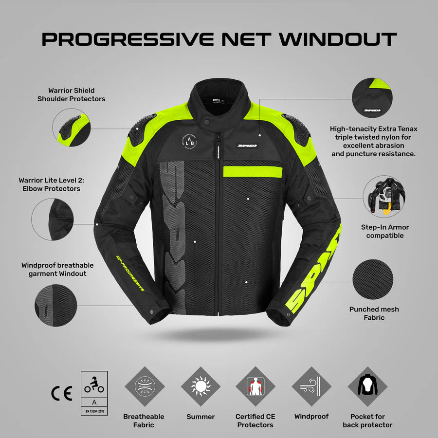 SPIDI PROGRESSIVE NET WINDOUT