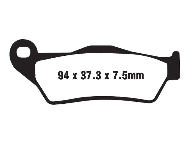 EBC BRAKES - FULLY SINTERED - MULTISTRADA 1260 (2 SET FRONT)