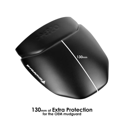 Pyramid Fender Extender for KTM 390 Adventure (2020+) Matte Black - 059340