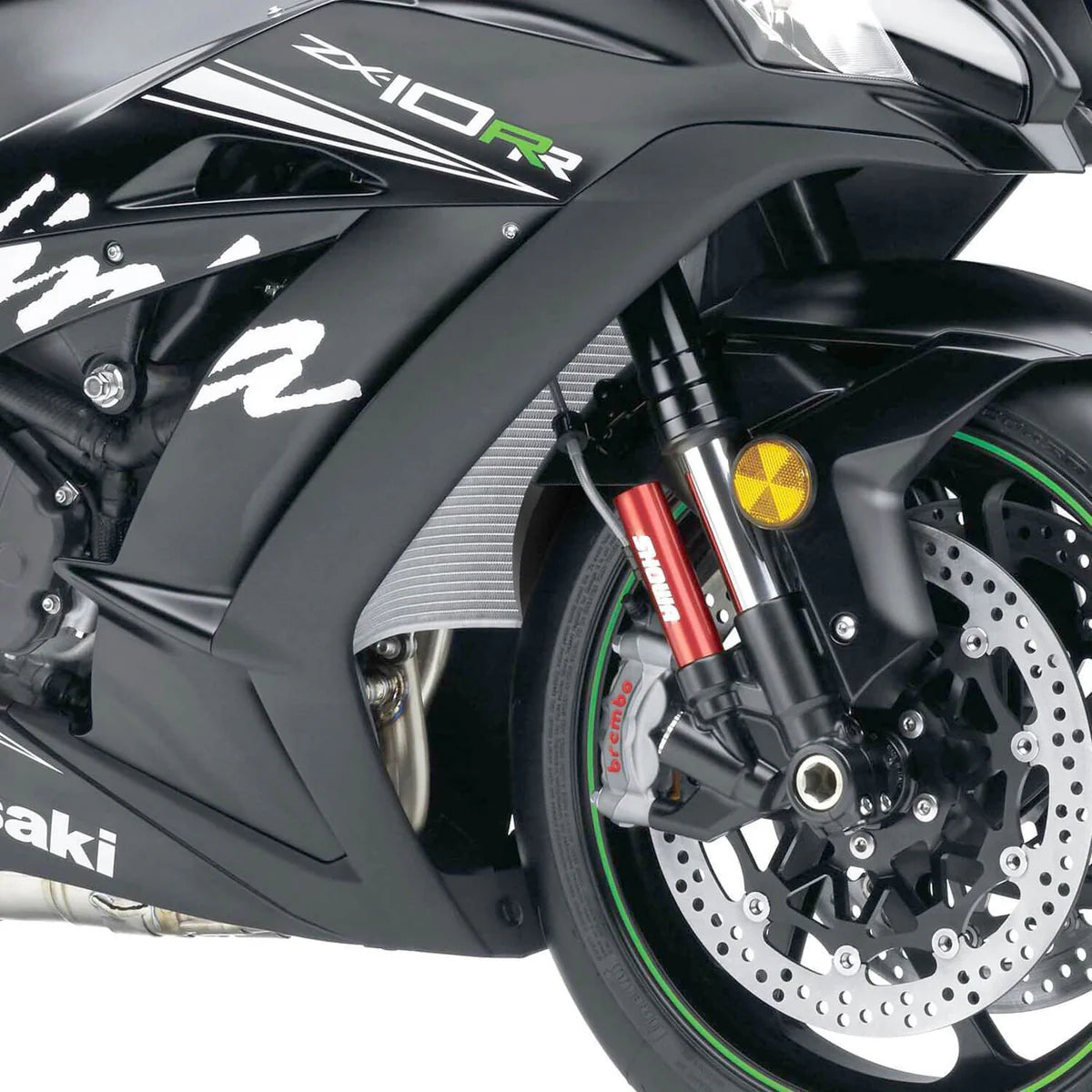 Pyramid Fender Extender for Kawasaki ZX10R (2017+) Matte Black - 053449