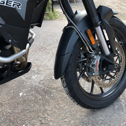Pyramid Fender Extender for Triumph Tiger 900 GT (2020+) Matte Black - 056900