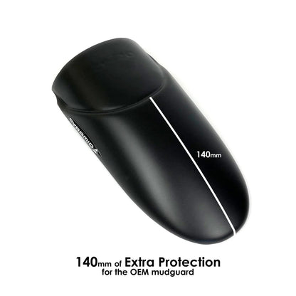 Pyramid Fender Extender for Triumph Tiger 900 Rally (2020+) Matte Black - 056950