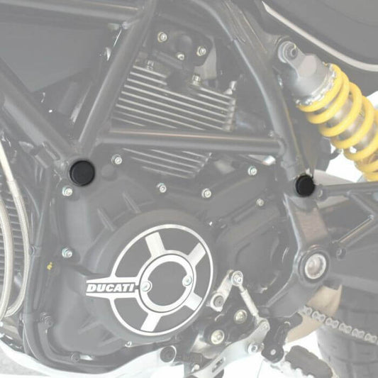 Pyramid Frame Caps for Ducati Scrambler / Scrambler Desert Sled