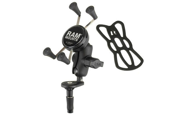 RAM SET - FORK STEM MOUNT X GRIP PHONE CRADLE (LARGE)