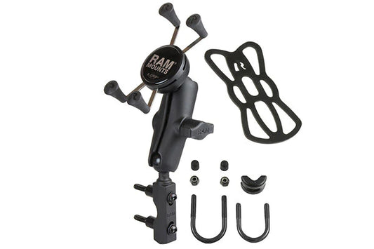 RAM® X-Grip® Phone Mount with Motorcycle Brake/Clutch Reservoir Base