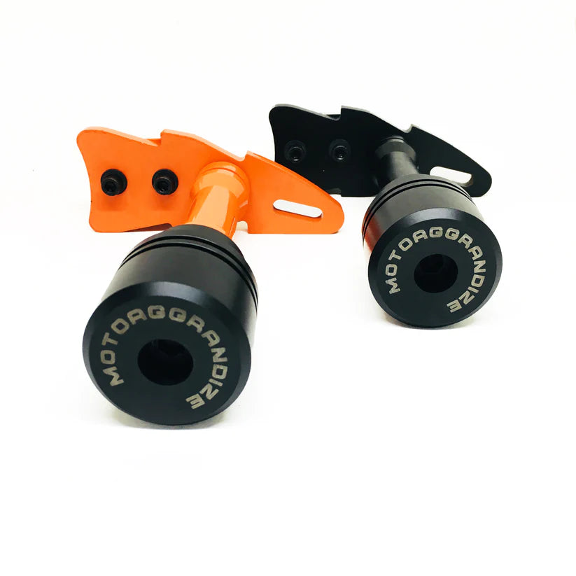 Motoaggrandize Frame sliders/ Crash Protectors for KTM RC 125 | 200 | 250 | 390