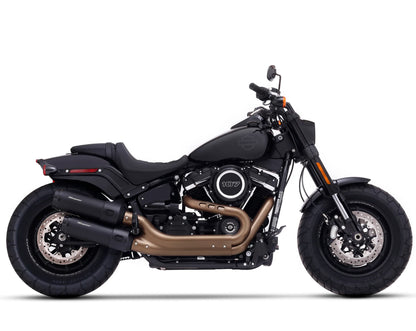 RINEHART 2018- MILWAUKEE EIGHT (M8) FAT BOB - 4.5 SLIP-ONS
