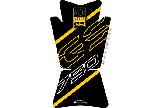 Rubba Tech BMW F750GS Ergonomics Tank Pad