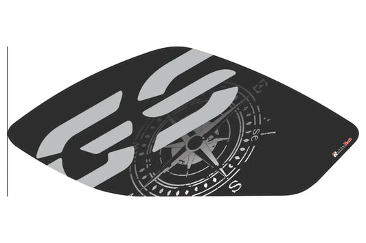 Rubba Tech BMW R1250GS Ergonomics Knee Pad Vinyl Black