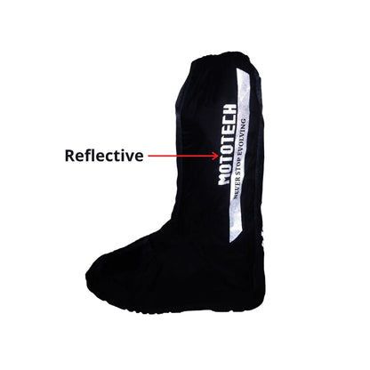 MOTOTECH Trooper Boot Covers - Overboots - Grey