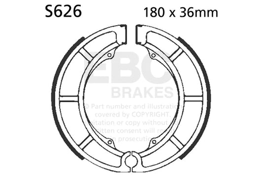 EBC BRAKES - S626 ORGANIC
