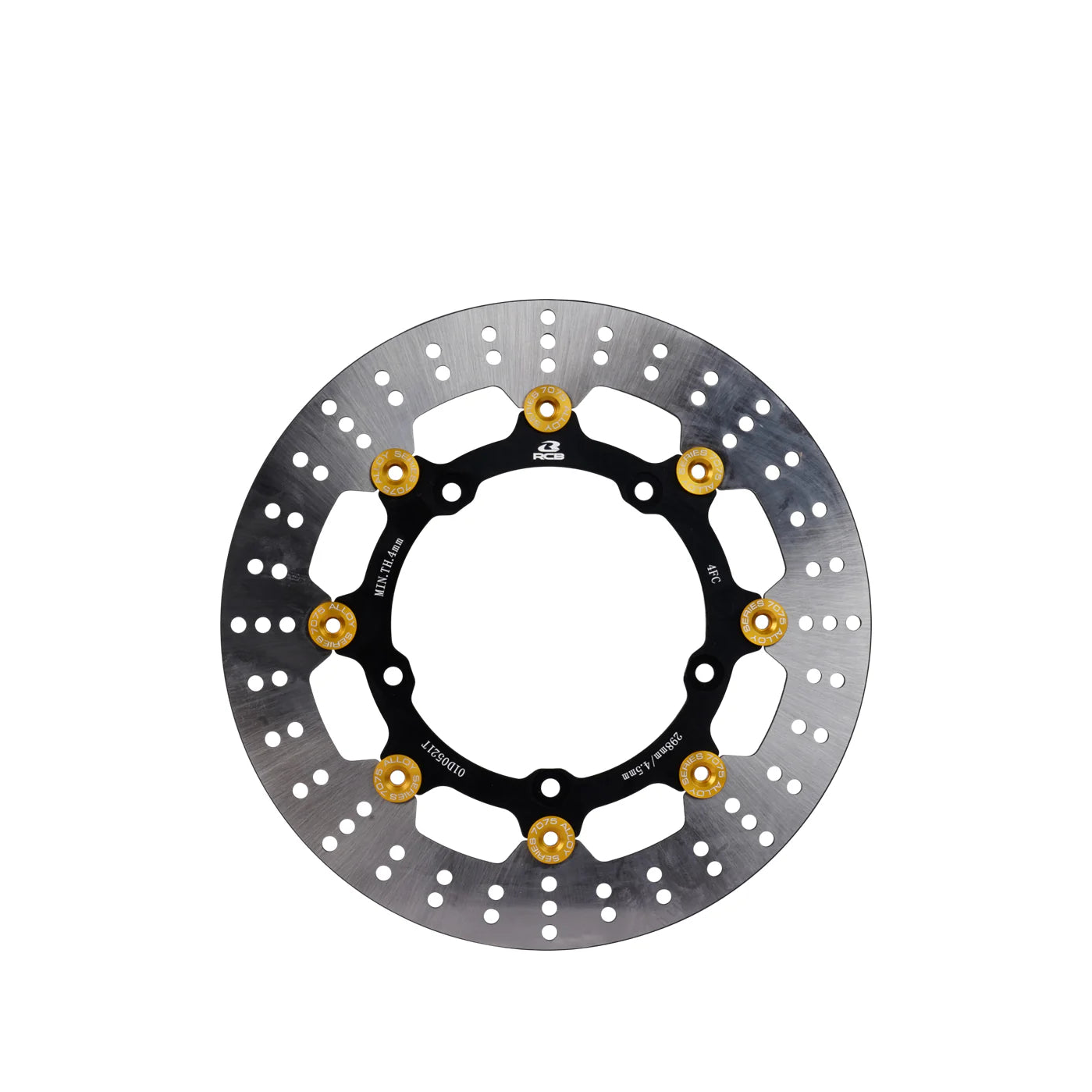 RCB S2+ Series Alloy Floating Brake Disc (Yamaha R3 - 298MM) - 01D0521