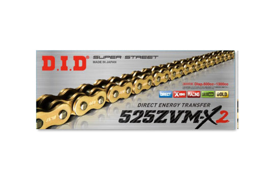 DID Chains → 525 Pitch x 112 links (ZVMX2)