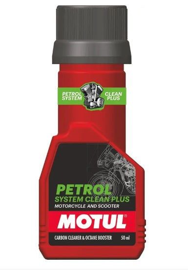 MOTUL Petrol System Clean Plus | Motorcycle & Scooter | Oil Flush and Treatment  (50 ml, Pack of 1)
