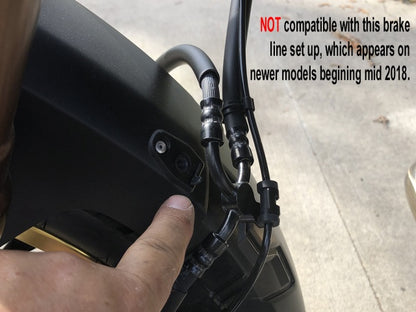 AltRider Fender Riser Kit for the Honda CRF1000L Africa Twin/ ADV Sports (2016-2018) - Black
