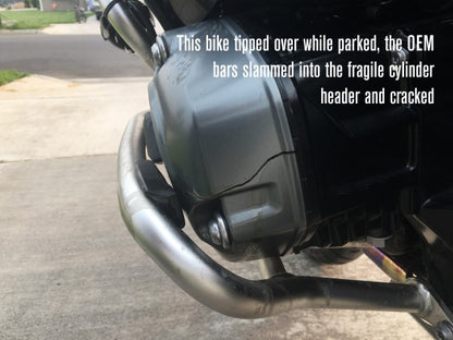 AltRider Reinforcement Crash Bars for the BMW R 1200 GS /GSA Water Cooled - Black