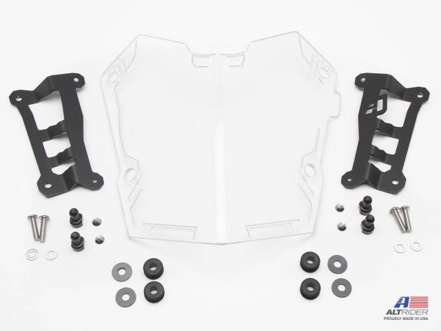 AltRider Clear Headlight Guard for the Yamaha Tenere 700
