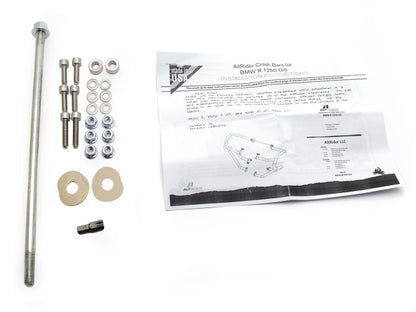 AltRider Crash Bars for the BMW R 1250 GS - Silver - Without Mounting Bracket
