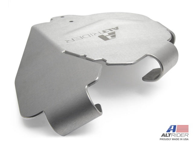 AltRider Cylinder Head Guards for the AltRider BMW R 1250 GS Crash Bars - Silver