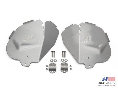 AltRider Cylinder Head Guards for the AltRider BMW R 1250 GS Crash Bars - Silver