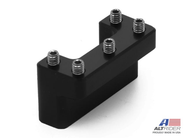 AltRider DualControl 25.4mm Riser the Yamaha Super Tenere XT1200Z & Tenere 700 - Black
