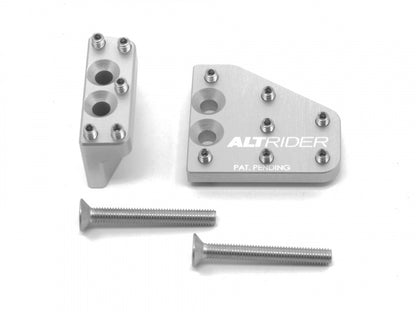 AltRider DualControl Brake Enlarger for KTM / Husqvarna Models - Silver
