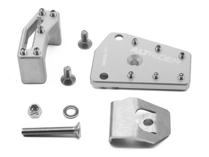 AltRider DualControl Brake Enlarger for Honda CRF1000L and CRF1100L Africa Twin/ ADV Sports - Silver