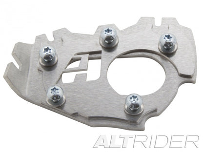 AltRider Side Stand Enlarger Foot for the BMW R 1200 & R 1250 GS Adventure Water Cooled - Silver