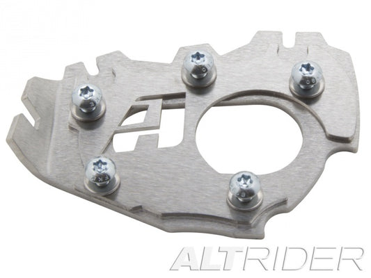 AltRider Side Stand Enlarger Foot for the BMW R 1200 & R 1250 GS Adventure Water Cooled - Silver