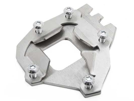 AltRider Side Stand Foot for the Yamaha Super Tenere XT1200Z (2014-current) - Silver