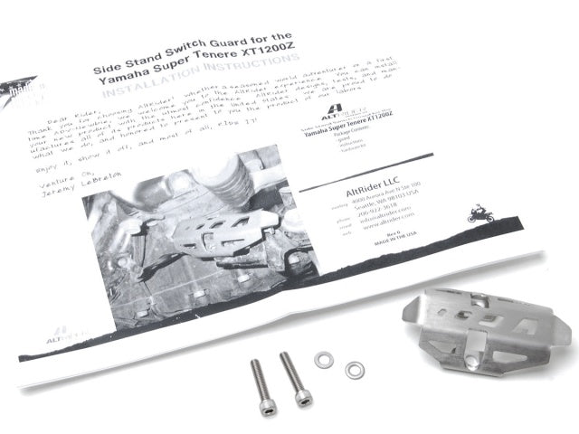 AltRider Side Stand Switch Guard for the Yamaha Super Tenere XT1200Z