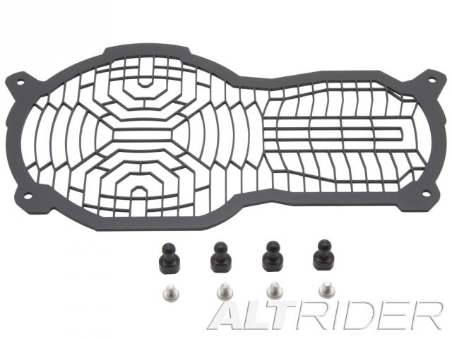 AltRider Stainless Steel Headlight Guard Lens for the BMW R 1200 & R 1250 GS /GSA