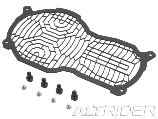AltRider Stainless Steel Headlight Guard Lens for the BMW R 1200 & R 1250 GS /GSA