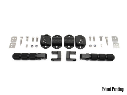 AltRider Universal Highway Foot Pegs for 1.25 inch (31.75 mm) Diameter Bar - Black