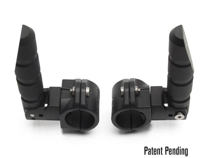AltRider Universal Highway Foot Pegs for 1.25 inch (31.75 mm) Diameter Bar - Black