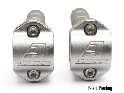 AltRider Universal Highway Foot Pegs for 1.25 inch (31.75 mm) Diameter Bar - Silver