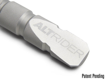 AltRider Universal Highway Foot Pegs for 1.25 inch (31.75 mm) Diameter Bar - Silver