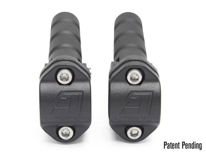 AltRider Universal Highway Foot Pegs for 1 Inch (25 mm) Diameter Bar - Black