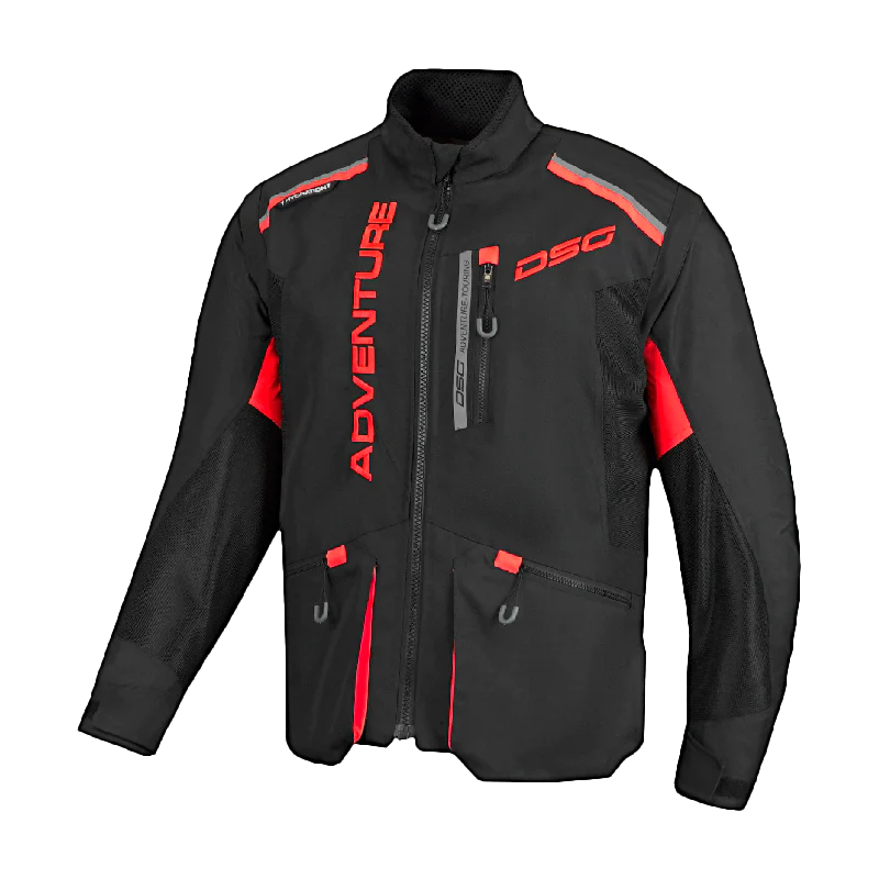 DSG Adv Riding Jacket Black Red