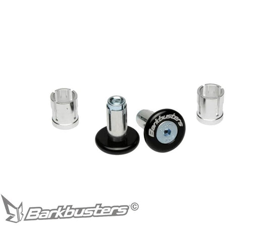 Barkbusters Bar End Grip Protectors – Black