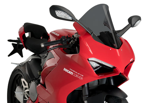 PUIG R-Racer screen for Ducati Panigale V2 2020-24/ Panigale V4 2018-20 - #9690