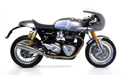 REMUS ARROW TRIUMPH THRUXTON R DE-CAT COLLECTORS