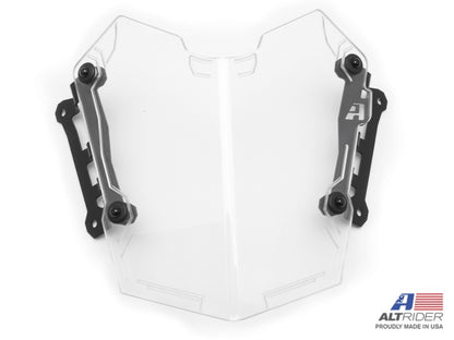 AltRider Clear Headlight Guard for the Yamaha Tenere 700