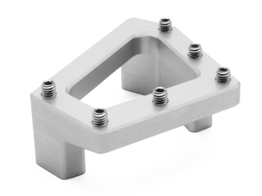 AltRider DualControl - 25.4mm Riser for the BMW R 1200 & R 1250 GS (2013-current) - Silver