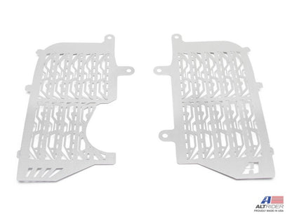 AltRider Radiator Guards for the Honda CRF1100L Africa Twin/ ADV Sports - Silver