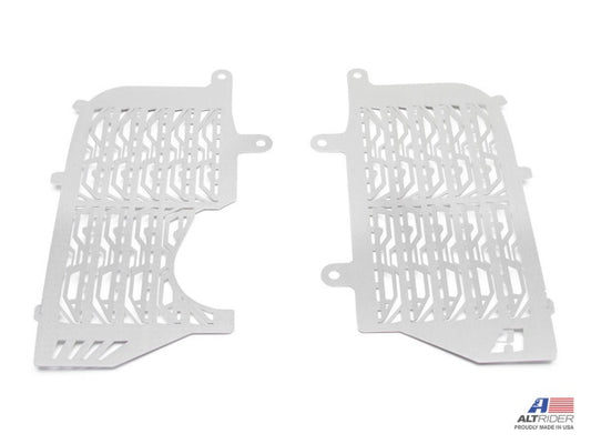AltRider Radiator Guards for the Honda CRF1100L Africa Twin/ ADV Sports - Silver