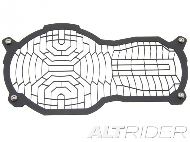 AltRider Stainless Steel Headlight Guard Lens for the BMW R 1200 & R 1250 GS /GSA