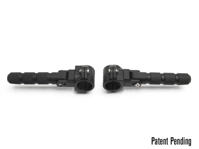 AltRider Universal Highway Foot Pegs for 1.25 inch (31.75 mm) Diameter Bar - Black