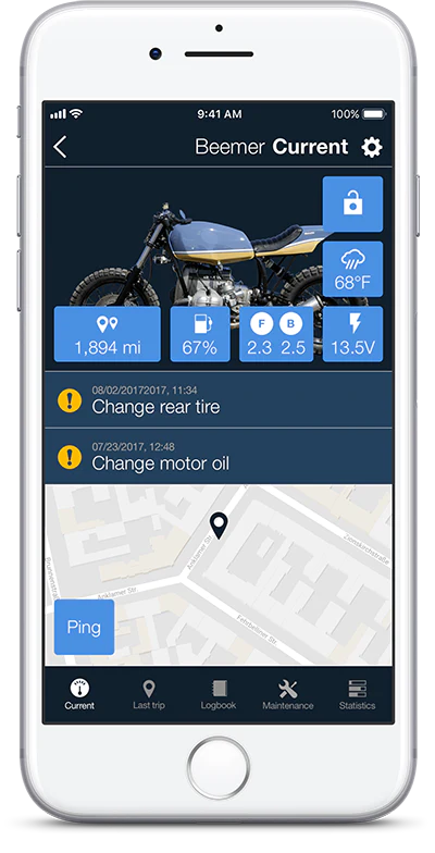MOTOGADGET M.PRESSURE TPMS FOR MOTORCYCLE